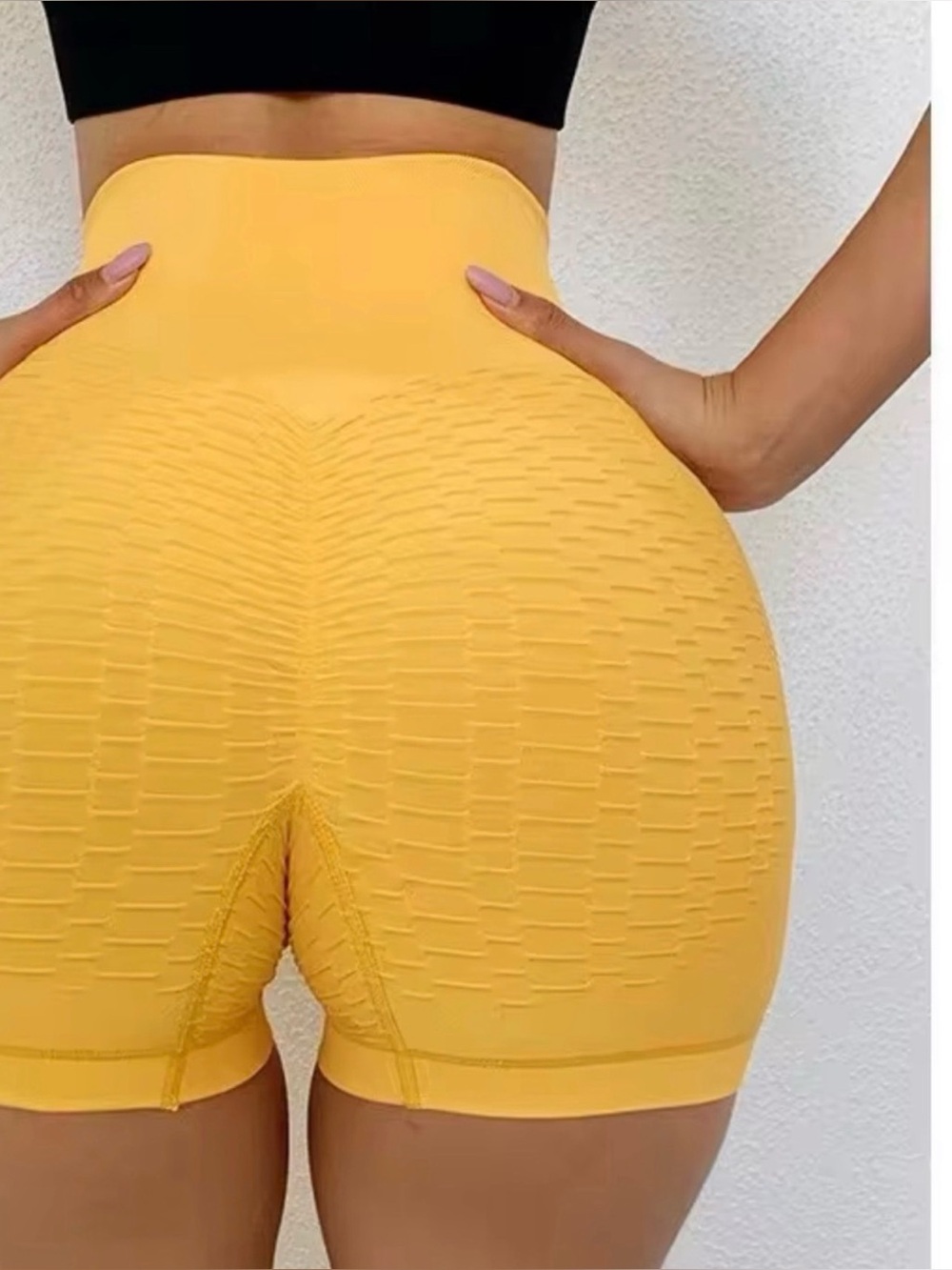 🧘‍♂️3/$12 pair of Yoga🧘‍♂️ Exercise High-Waist yoga shorts - Variety of Colors - Picture 4 of 9